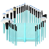 32PCS Professional Make Up Brushes Set Cosmetic Tool Kabuki Makeup Luxury Bag UK